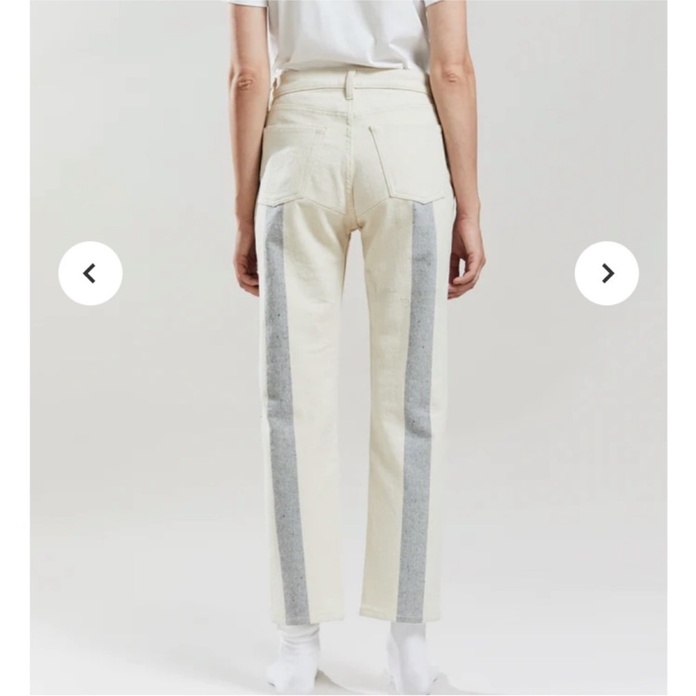 Still Here Washed Jeans in Bone women’s 25